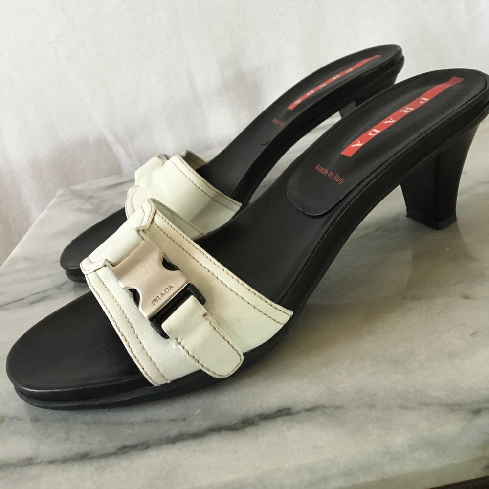 PRADA Sandals - perfect for Spring, Summer, beach vacation.